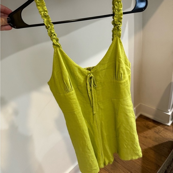 COPY - 104. Green Romper STYLE RACK lime green medium - Picture 4 of 7